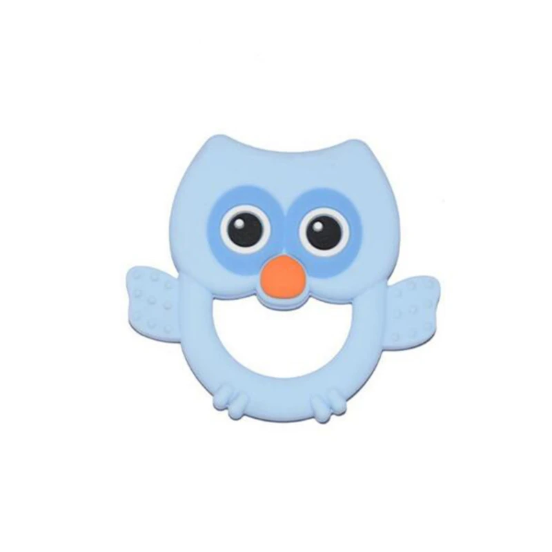 5 шт./упак. Снежинка бусы Детские Прорезыватель для зубов DIY соски с цепочкой