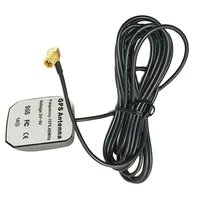 gps active antenna navigator aerial with smb female right angle connector 3m cable new