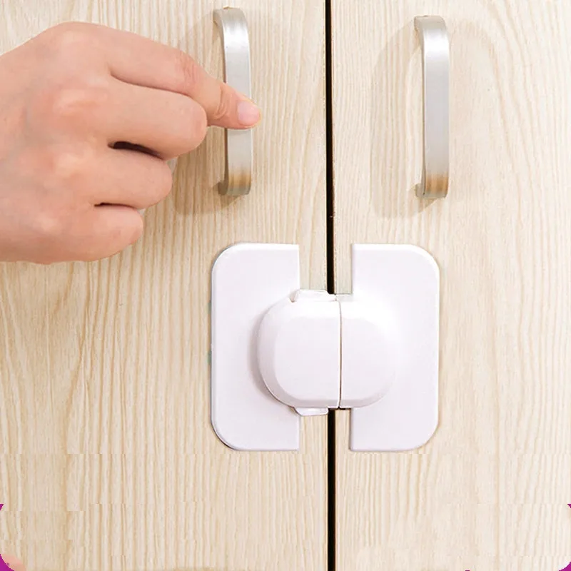 Безопасный холодильник детский замок ABS пластик безопасность раздвижной ящик