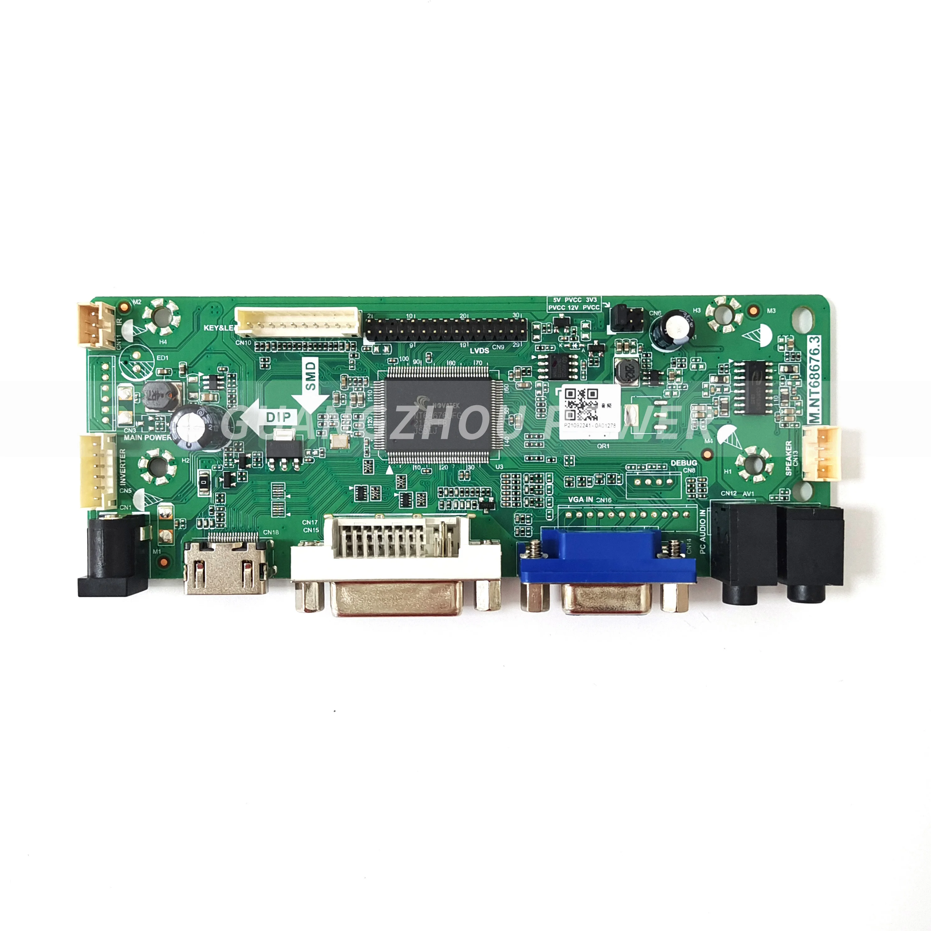Плата контроллера HDMI + DVI VGA AUDIO M.NT68770 подходит для ЖК светодиодный 8 9 дюйма B089AW01 V.1 V1