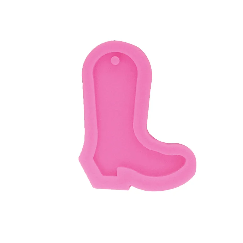 Ковбойские сапоги силиконовая форма для брелоков обувь из полимерной глины DIY