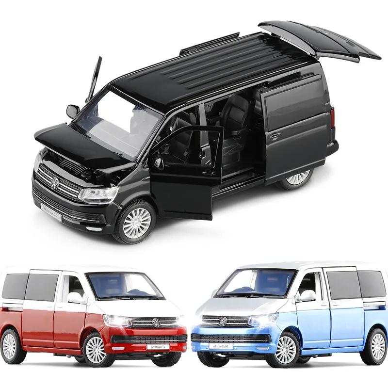Модель автомобиля 1:32 VW Multivan T6 литой под давлением из сплава игрушки для мальчиков