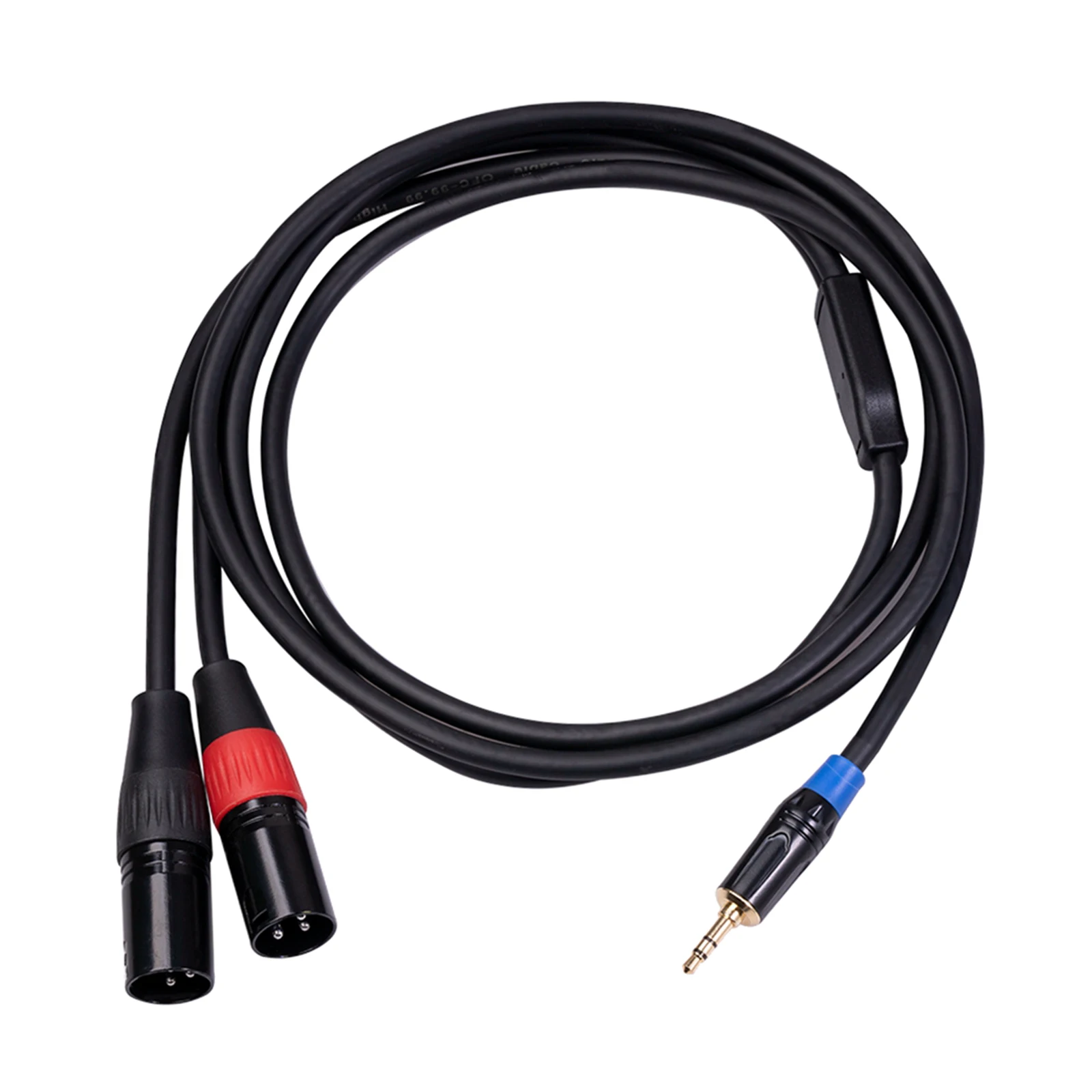 

1pc Stereo Audio Cable Mini OFC Shield for Mixer PC Connection Livestream