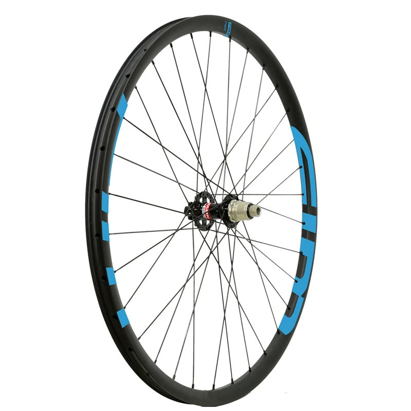 29er MTB XC Углеродные бескамерные колеса 27 ммм бескрюковые 25 мм Глубокие Прямые