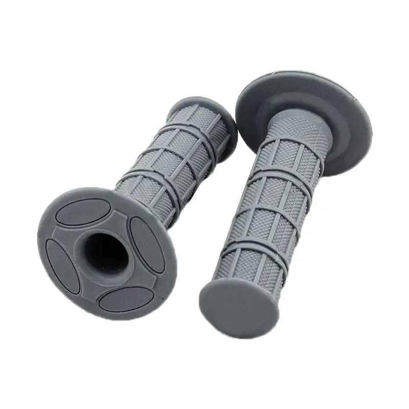 

Motorcycle grips Handlebar grips Motorcycle scooter Quad 22mm rubber Motocross gray