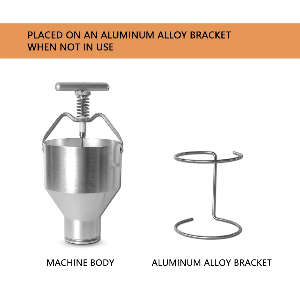 

Donut Mould Easy Fast Portable Donut Maker Manual Donuts Dispenser Plunger Doughnut Shaper Cake Batter Hand Making Machine
