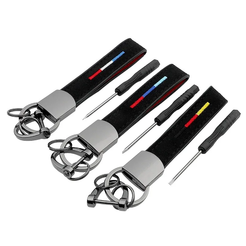 

Fashion Leather Keychains Metal Key Chains Rings Cute Car Keyring Holder Charm Bag Gifts For Women Men