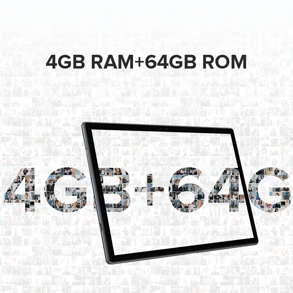 Ulefone Tab A7 7680 мА/ч планшетный ПК с системой андроида и 11 10 1 'ɴ Гб + 64 Octa Core WI-FI 1200*1920