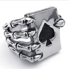 Мужское металлическое кольцо в стиле хип-хоп