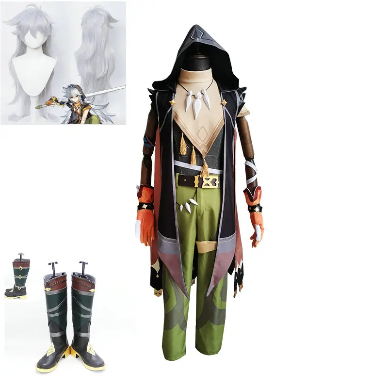

Custom Size Game Genshin Impact Razor Cosplay Costume Customize Halloween