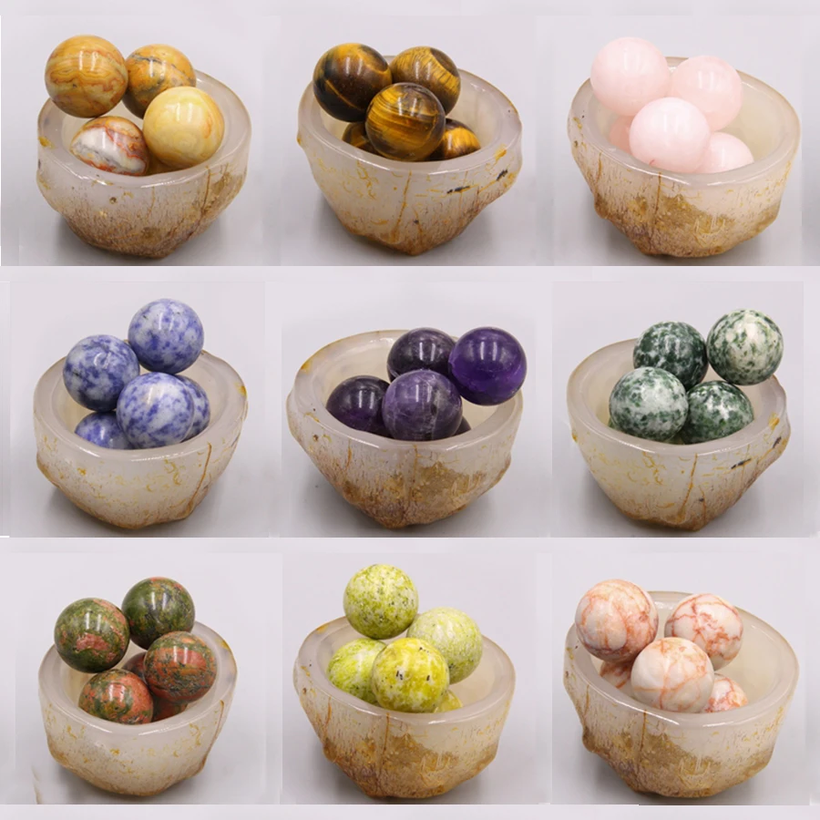 2 шт. круглый натуральный камень jaspers Сфера сырье минералы Агаты Кристалл Рейки