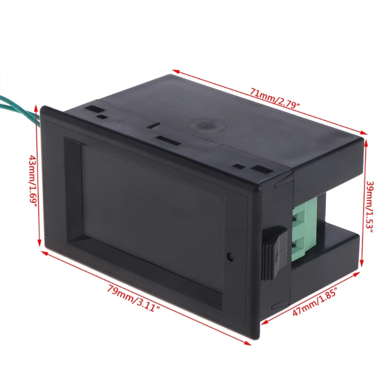 

AC 80-300V Voltmeter Ammeter Power Energy Meter Volt Amp Power Kwh Meter 100A CT U4LB