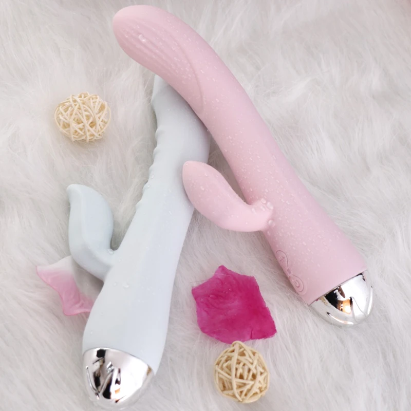 Жидкий силиконовый Кролик вибратор Реалистичный Пенис дилдо Стимулятор клитора