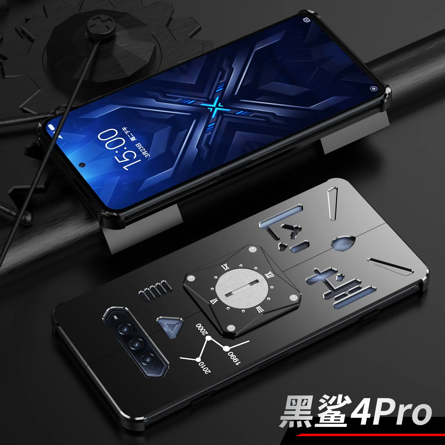 original metal luxury new thor heavy duty armor metal aluminum phone case for xiaomi black shark 4 3 3s 2 pro cases cover free global shipping