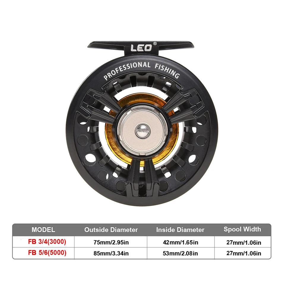 3/4 5/6 Fly Fishing Reel Large Arbor Interchangeable Aluminum Alloy Wheel Precise Spool For Trout Accessories | Спорт и развлечения