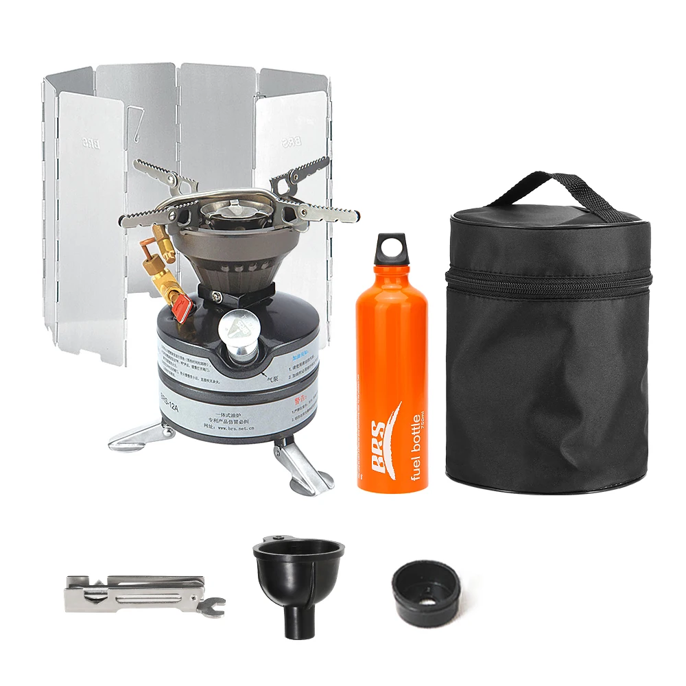 Портативная Слитная бензиновая горелка для кемпинга и пешего туризма с пустой