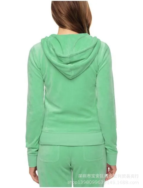 

Spring/Fall 2021 Women's Velvet Fabric Tracksuits Velour Suit Women Track Suit Hoodies And Pants fat sister sportswear