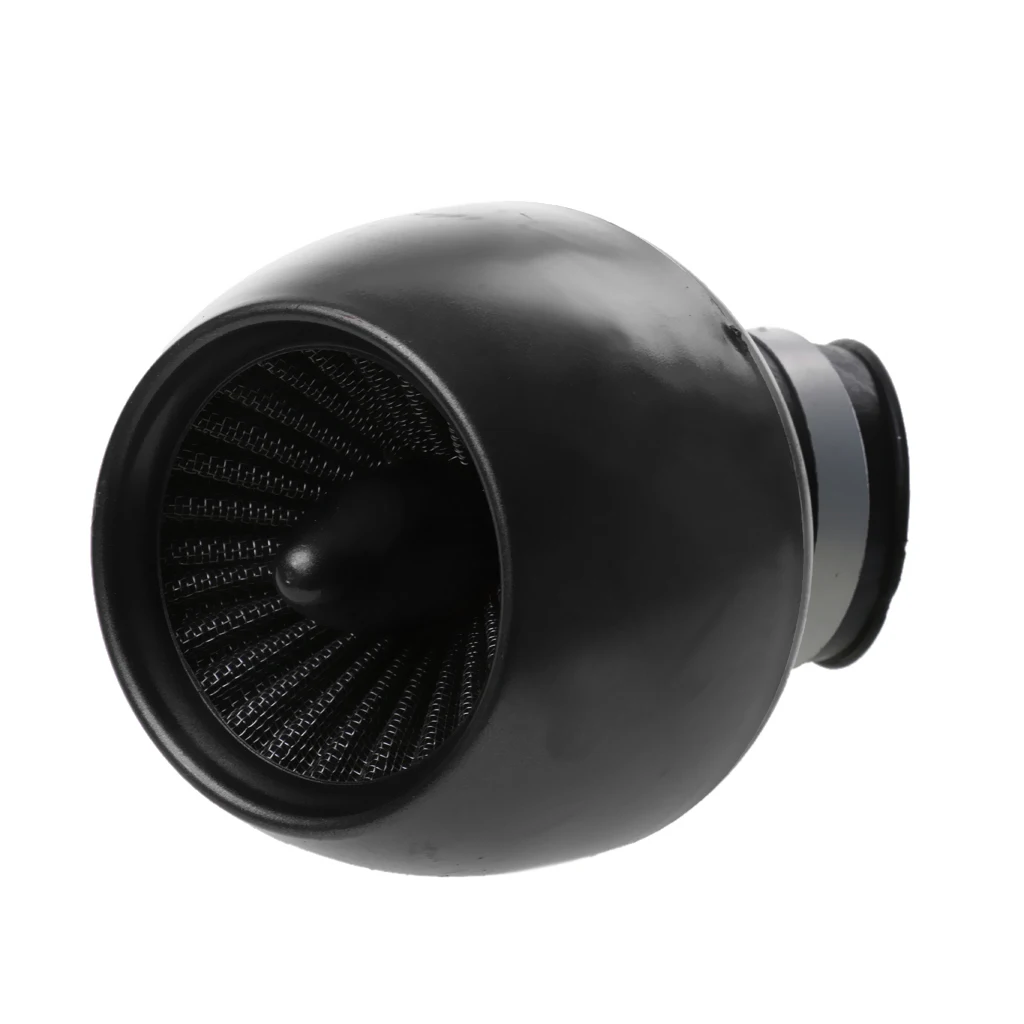 Впускной воздухозаборник для автомобиля черный в форме яблока 63 мм | Автомобили и