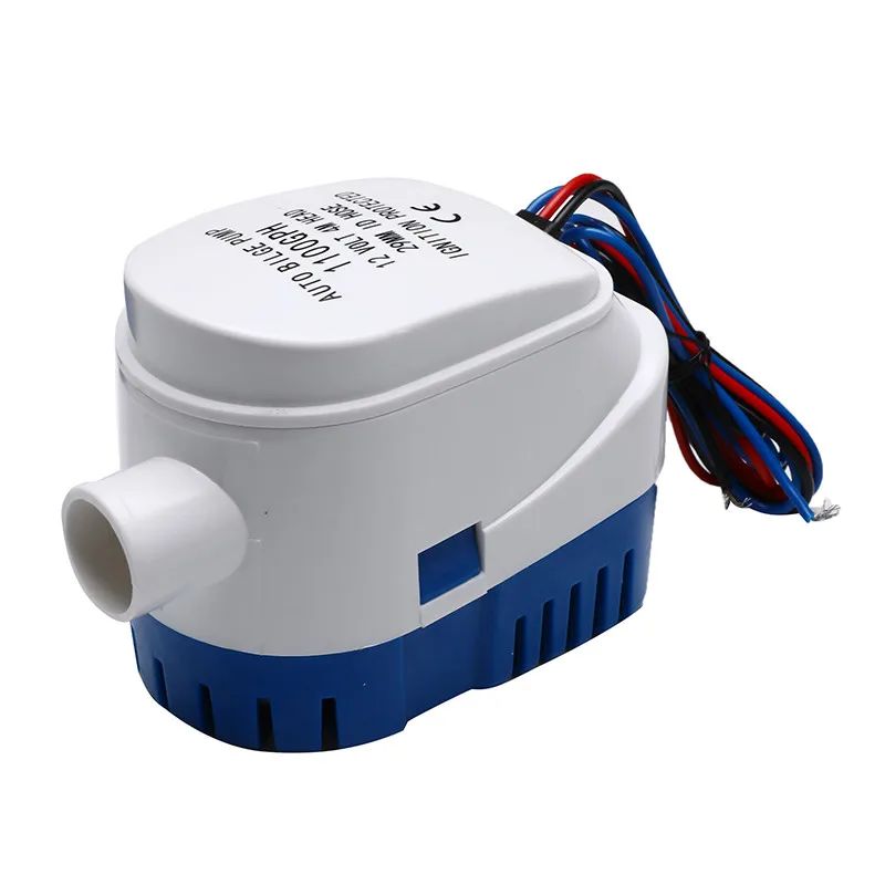 Новый стиль 1100GPH 750GPH 12/24 В постоянного тока Трюмный насос погружной с высоким