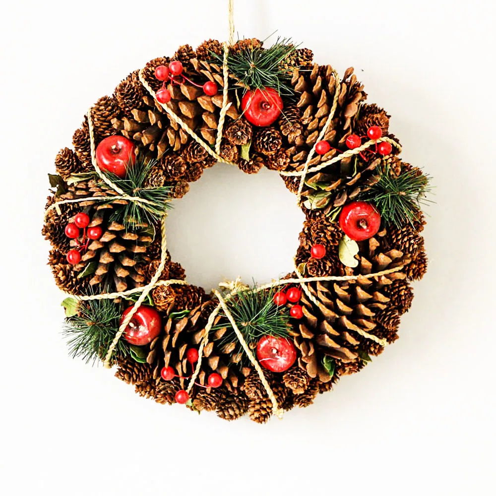 Деревенский венок Grarland украшение для дома Свадебный на осень и зиму