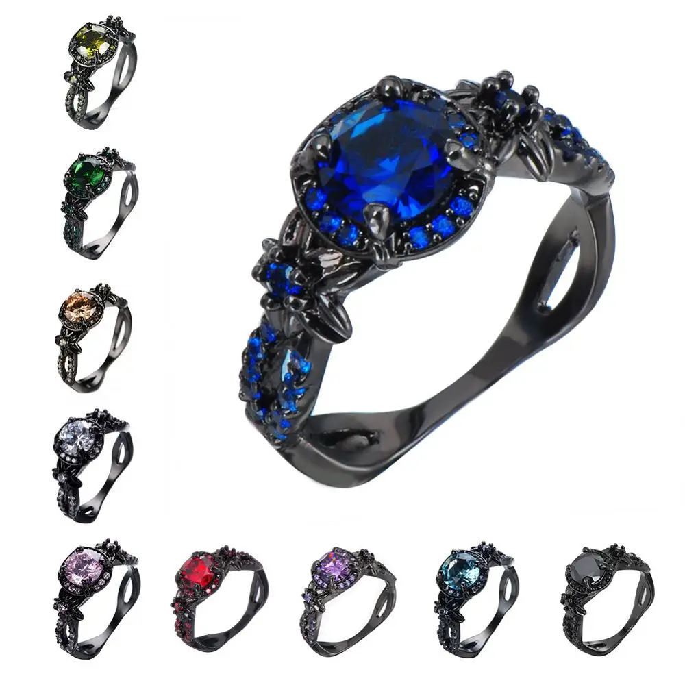 Cring Coco 2020 винтажные черные покрытые пистолетом ювелирные изделия Модные