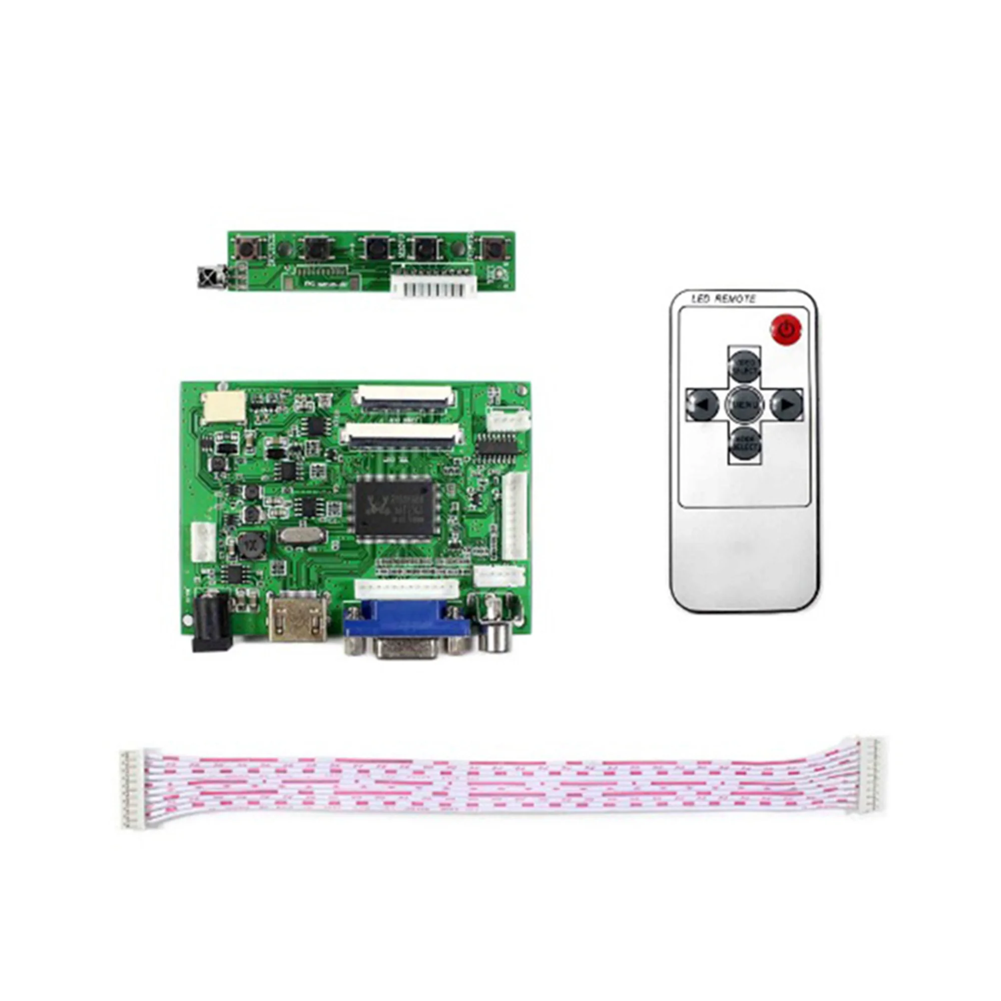 

AV VGA HDMI TTL Connector Driver Board Working On 12.1Inch TFT LQ121S1LG45 LQ121S1LG55 800X600 LCD Screen