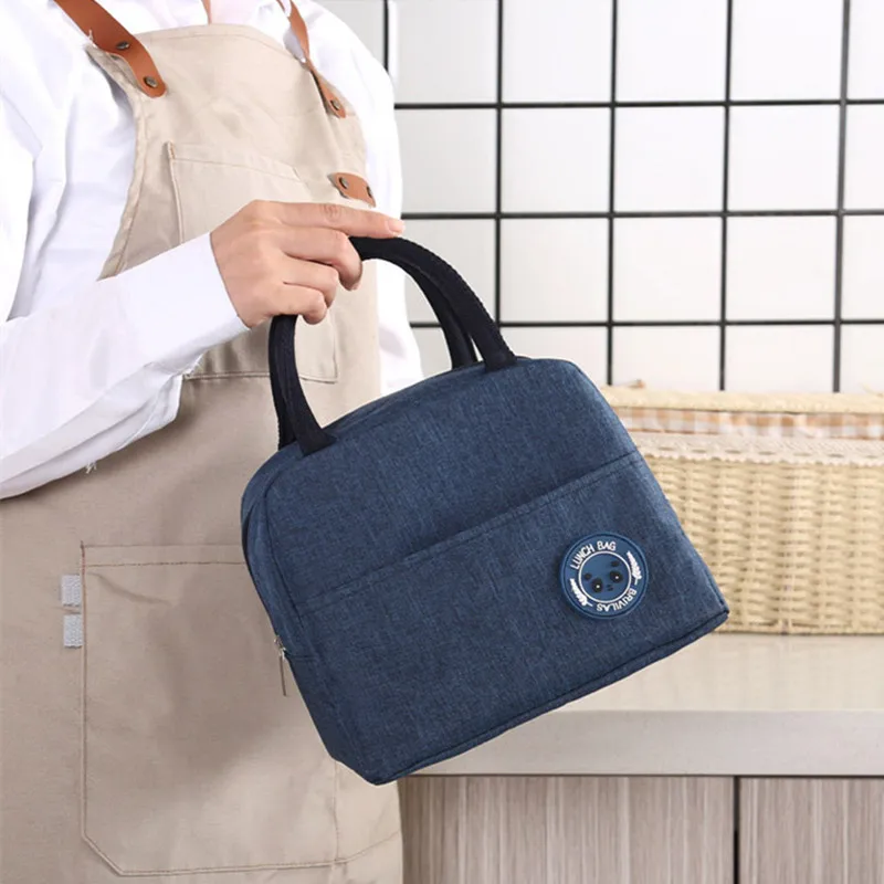 

Multifunction Cooler Lunch Box Portable Insulated Canvas Lunch Bag Thermal Food Picnic Lunch Bags For Women Kids Children