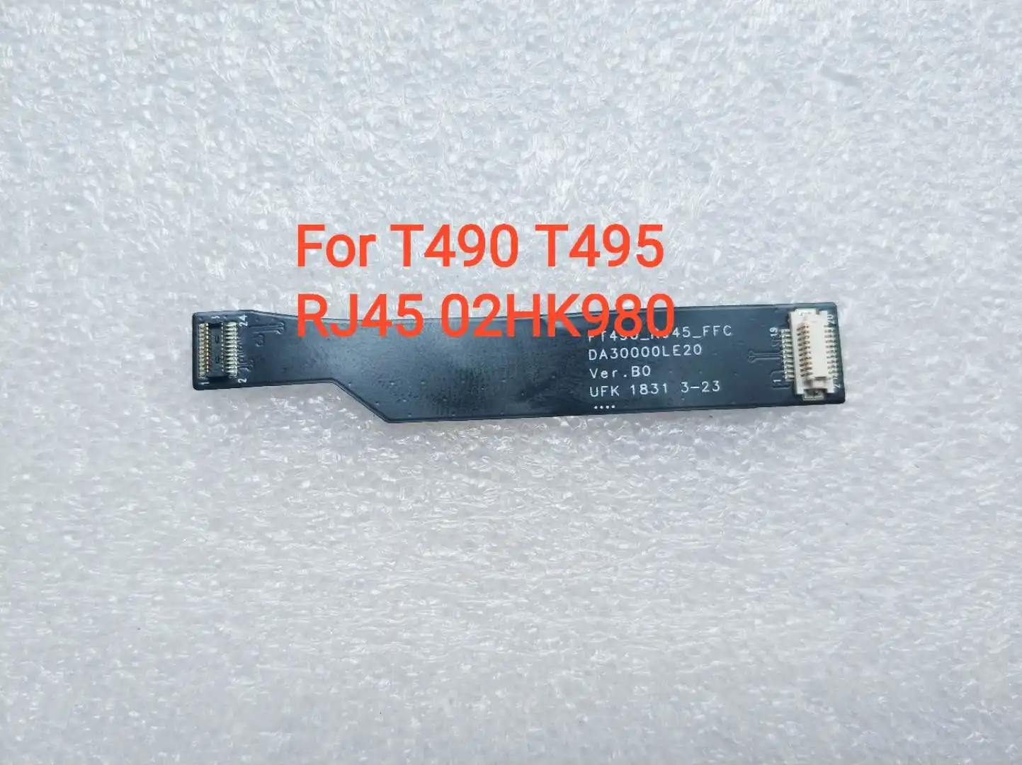 

New Original Network port Cable For laptop Lenovo Thinkpad T490 T495 P43s RJ45 FPC Board Flex Cable 02HK980