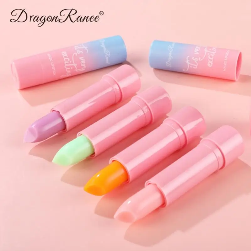 

Бальзам для губ с изменением температуры, стойкий питательный средство против морщин, Желейная помада, антивозрастной уход за губами