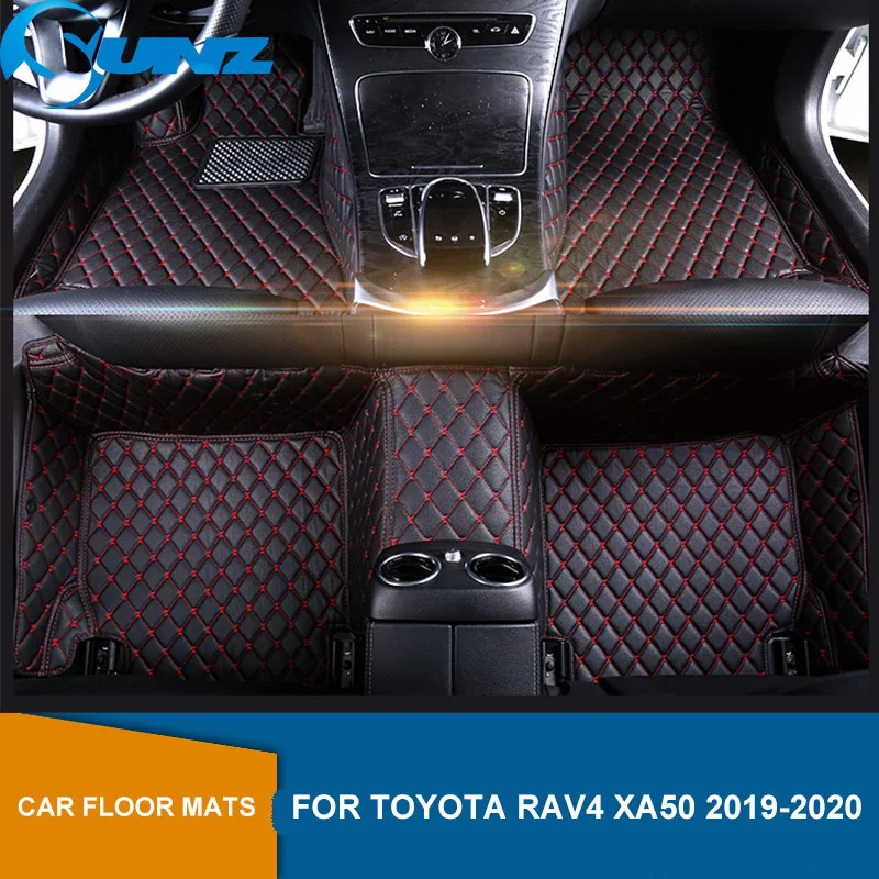 Автомобильные коврики для Toyota Rav4 XA50 50 2019 2020 автомобильные подушечки ног