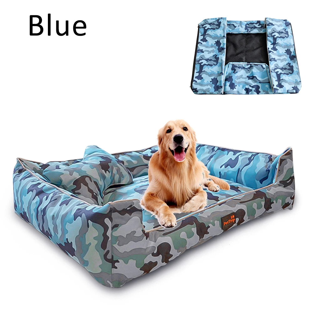 

Pet Soft Sofa Dog Cat Antiskid Bottom House Detachable and Washable Resistant to Abrasion Oxford Fabric Nest for Kitten Puppy
