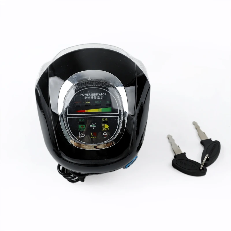 

Головсветильник свет Bluetooth жидкокристаллический инструмент светодиодный свет 60 в ЖК-дисплей скоростной сигнал для китайских запчастей ...