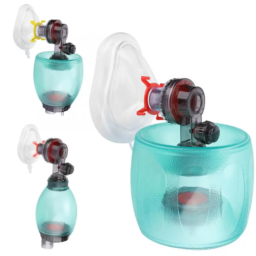 Медицинская ПВХ простой Стиль прибор для реанимации ручной аварийный