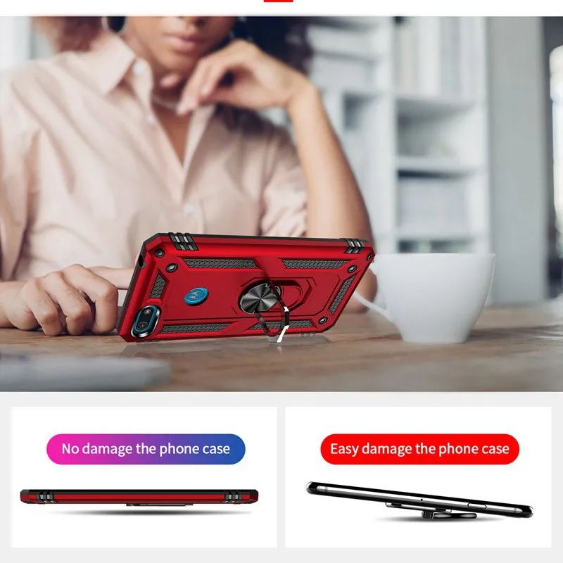 Роскошный бронированный противоударный чехол для телефона Motorola MOTO E5 E6 Play E6Plus One