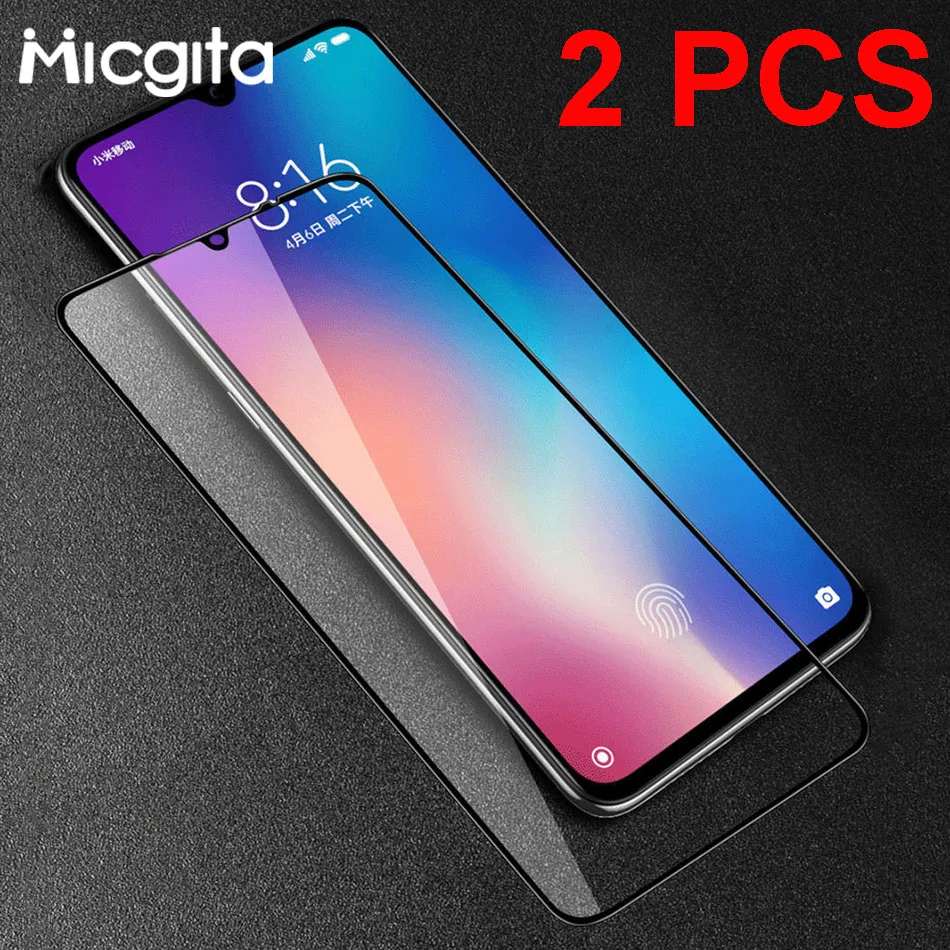 2 шт. закаленное стекло для Xiaomi mi 9 SE 9T CC9 CC9e mi 8 Lite mi 6X 5X mi 6 Защитное стекло для экрана для Xiaomi mi 9T Pro пленка