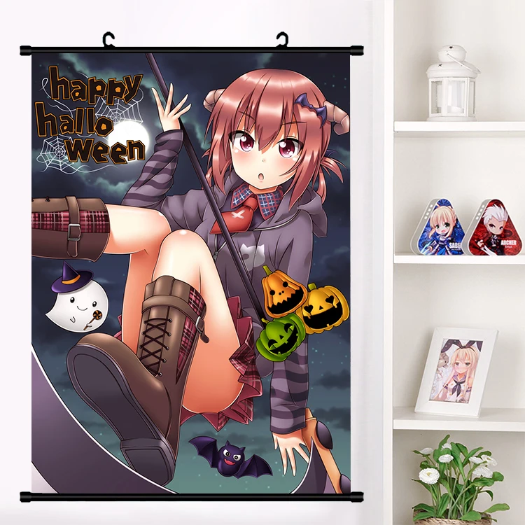 Аниме Габриэль отключения Kurumizawa Satanichia Макдауэлл прокрутки плакат Настенные