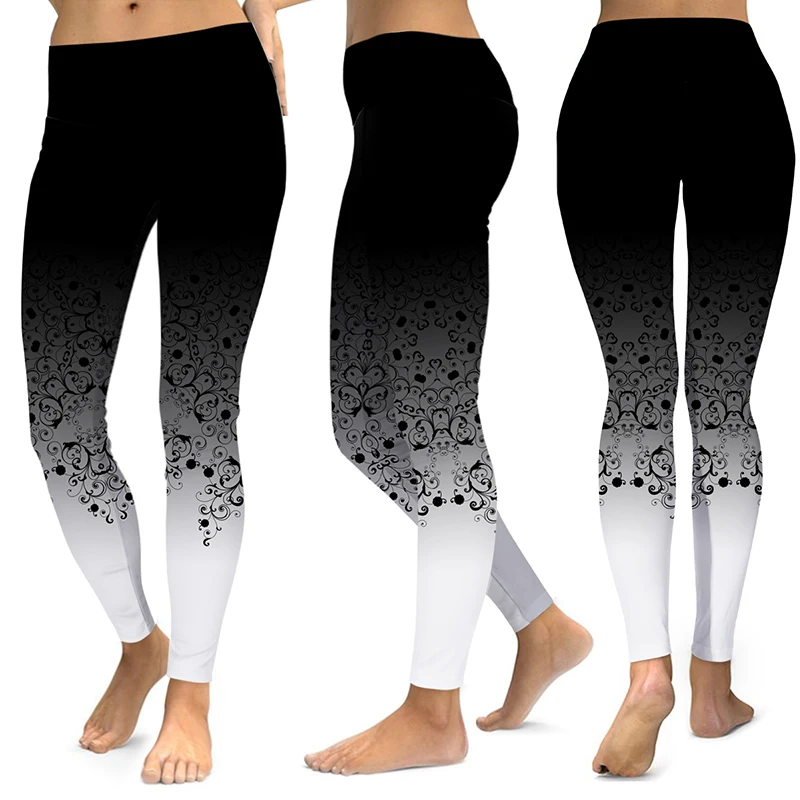 Бесшовные леггинсы с высокой талией Леггинсы пуш-ап спортивные женские штаны для