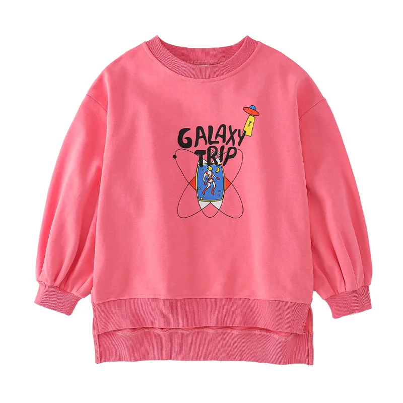 

Children's wear the spring and autumn period and the girl who dress 2021 new han edition blouse autumn clothes girls long-sle