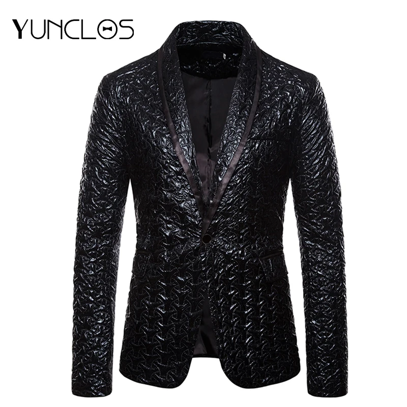 Красивые свадебные мужские костюмы для жениха приталенный черный смокинг