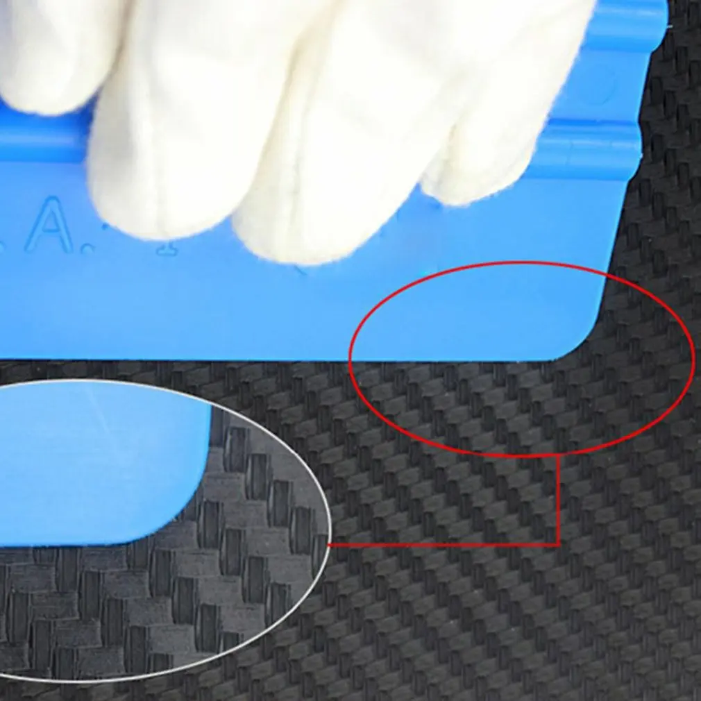 

4pcs Car Foil Tool Vinyl Wrap Film Auto Wrap Tools Kit Auto Sticker Felt Squeegee Scraper Cutter Car Styling