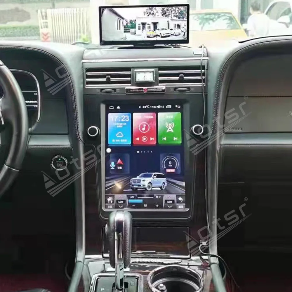 Автомагнитола Tesla для Lincoln Navigator 2014 2015 2016 2017 Android GPS-навигация мультимедийный