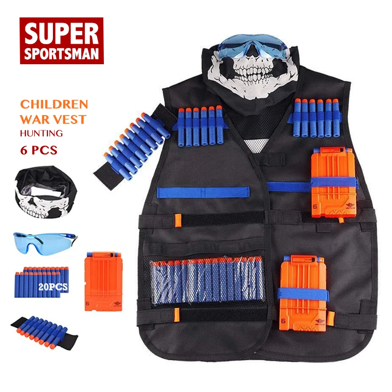 Мужские охотничьи военные снаряжения тактические жилеты Детские армейские для