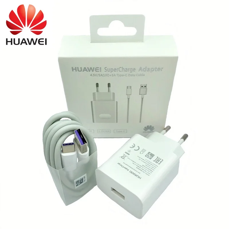 Зарядное устройство HUAWEI Mate 9 10 20Pro P20 быстрая зарядка дорожный настенный адаптер 4 5
