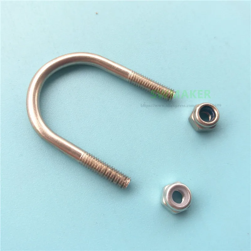 

1pcs stainless steel LM8UU U-bolt holder for Reprap Prusa i3 MK2/MK2S MK3 D Printer Y-carriage Aluminum plate