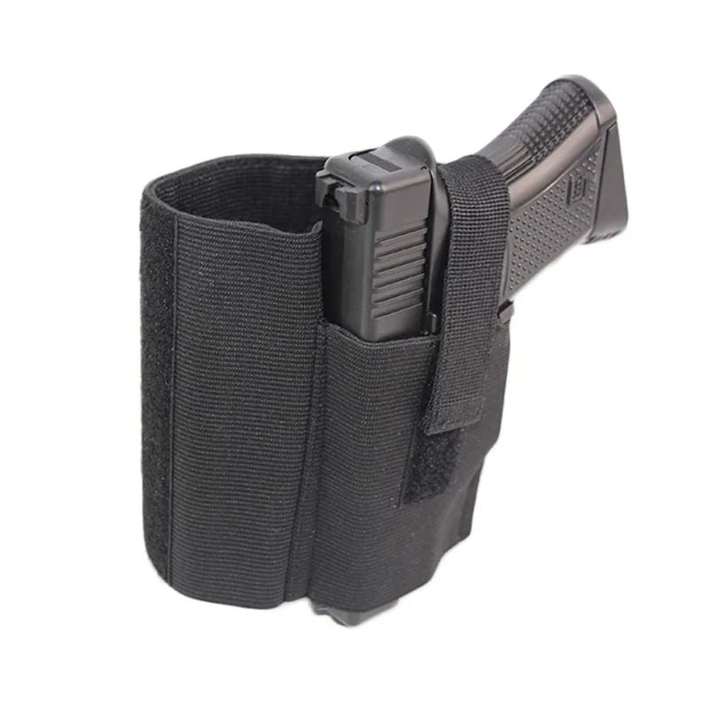 Тактическая универсальная кобура для удержания лодыжки с ремешком на липучке