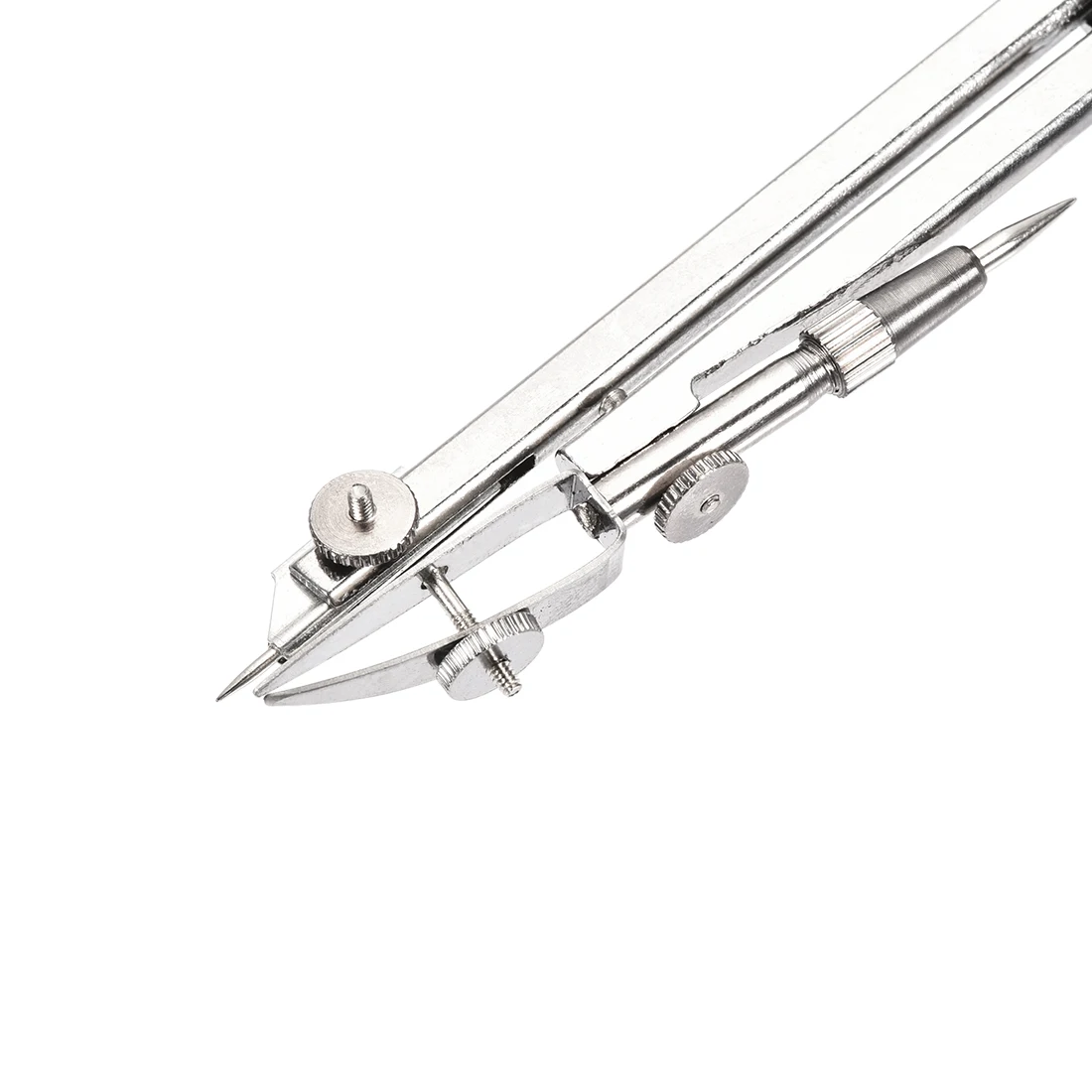 Uxcell металлический циркуль 1 шт. набор со свинцовыми заправками и чехол для