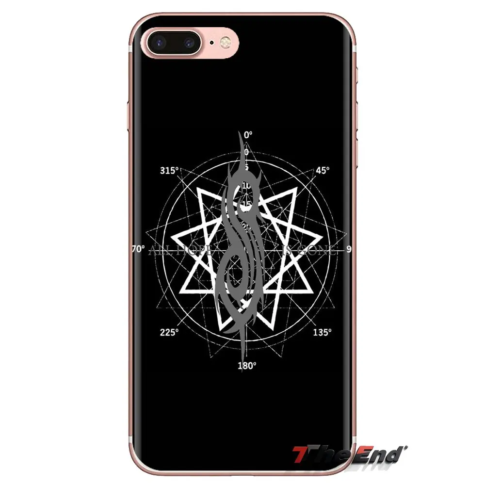 Американский тяжелый металл логотип Slipknot прозрачный мягкий чехол сумка для huawei