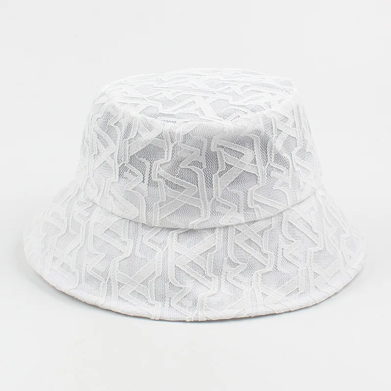 

2021 Mesh Hat Women's spring and summer new breathable sunscreen hat Korean leisure simple travel versatile fisherman's hat