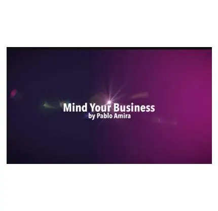 Имейте в виду ваш бизнес-проект Пабло Амира-Волшебные трюки |