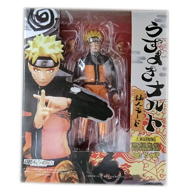 

Uzumaki Naruto Sennin Mode Action Figure Toys for Children Collectibles Birthday Gift Anime Naruto: Shippuuden Display Model SHF